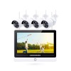 Смарт система за видеонаблюдение PST-7208-PN, 8 камери, 2.0Mp, Full HD, Екран, Wi-Fi, Tuya Smart, Бял - 91038