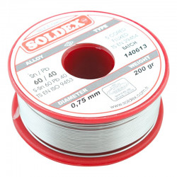 Тинол Soldex 0.200g  0.75мм  SN60/PB40 2.5%