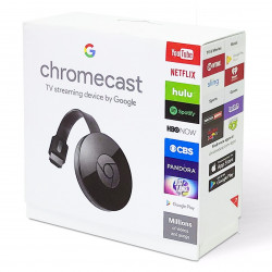 Google Chromecast 2, HDMI 4K / Full HD, Android, IOS, Wi-Fi ( Реплика ) 