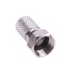 F конектор RG6mm. без гумичка