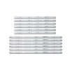 LED Комплект philips 42'' инча EVERLIGHT LBM420P0601-CA/CB-3 ( 12 ленти по 5/6 диода ) 